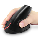 YOMYM Souris Ergonomique sans Fil 2,4 GHz Rechargeable 5 Boutons