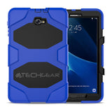 TECHGEAR® G-Shock Étui pour Galaxy Tab A 10.1" 2016/2018 Coque Rigide, Haute Protection Anti-Choc avec Support